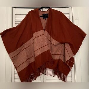 cozy poncho, great for cool spring nights